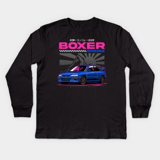 Subaru Impreza WRX STI 22B Kids Long Sleeve T-Shirt